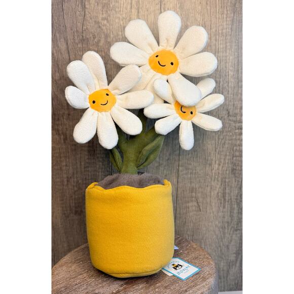 Jellycat Daisy Jellycat Daisies Amuseables Plants NEW! Fast SHIP - Picture 1 of 11